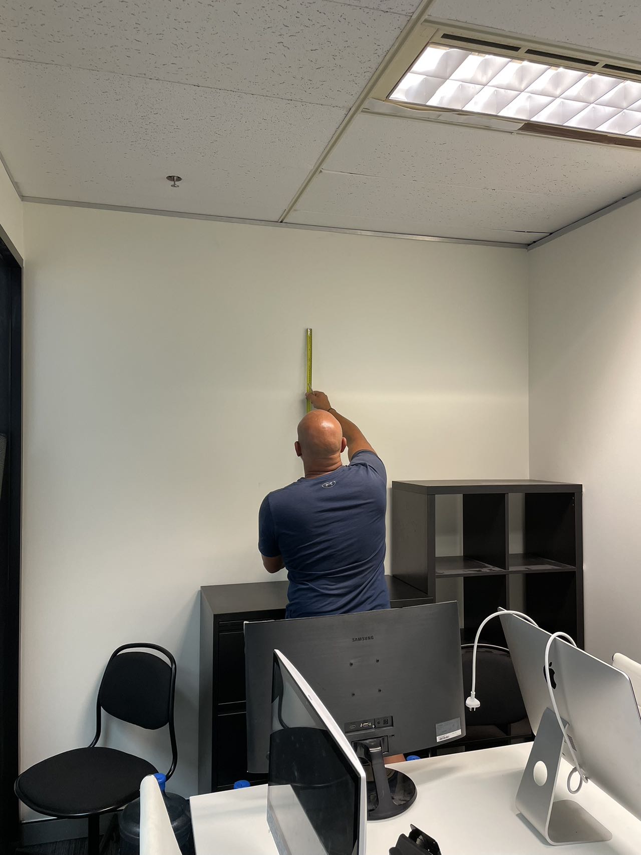 Structured data cabling installation