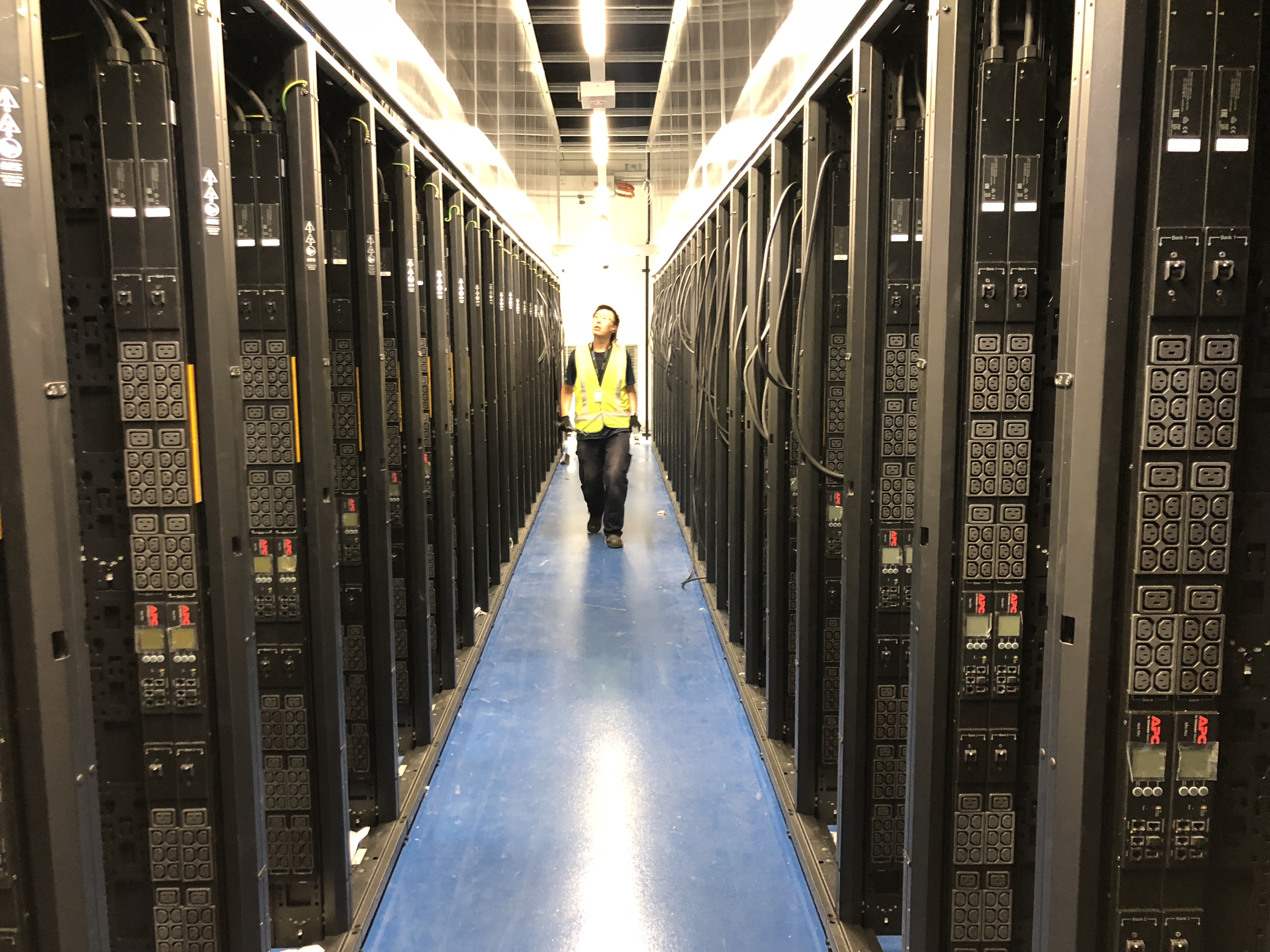 Data room rack deployment