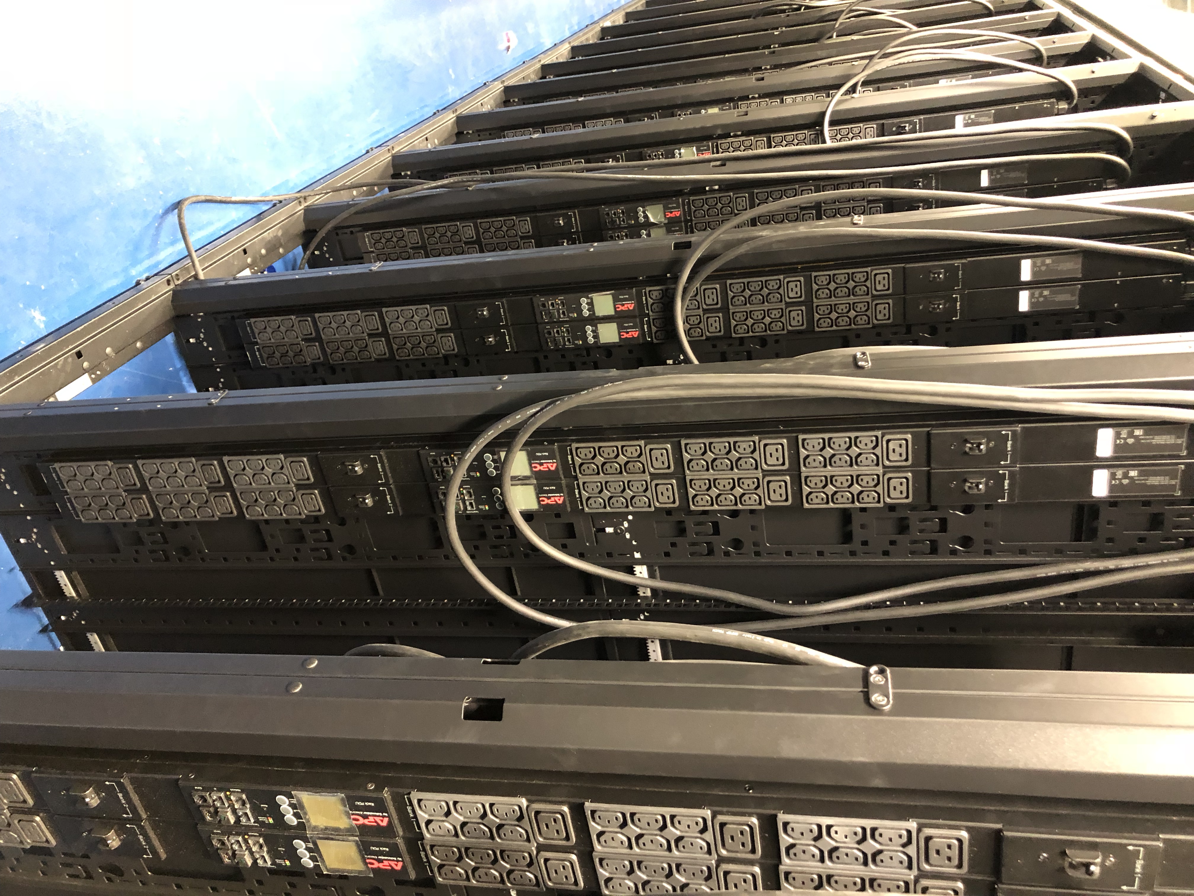 Rack equipment installation